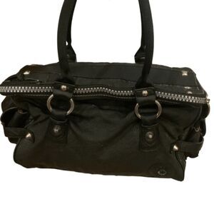 Kipling Black Tote Studded